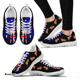 Aboriginal Aus Flag Indigenous Pattern Sneakers