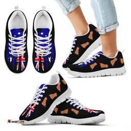 Aboriginal Aus Flag Indigenous Pattern Sneakers