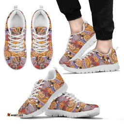 Aboriginal Koala Kangaroo Patterns Animals Sneakers