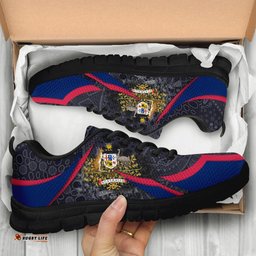 Aboriginal Australian Coat Of Arms Aussie Spirit Sneakers