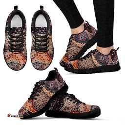 Aboriginal Indigenous Circle Dot Painting Sneakers