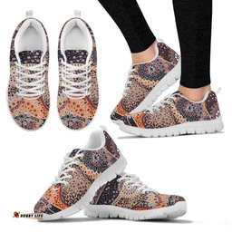 Aboriginal Indigenous Circle Dot Painting Sneakers