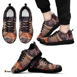 Aboriginal Indigenous Circle Dot Painting Sneakers