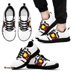 Aboriginal Snake Patterns The Serpent Athletic Sneakers