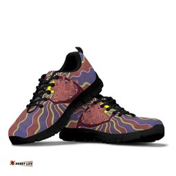 Aboriginal Koala Family Patterns Sun Dot Painting Sneakers