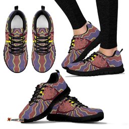 Aboriginal Koala Family Patterns Sun Dot Painting Sneakers