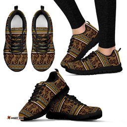 Aboriginal Kangaroo Patterns Indigenous Culture Sneakers