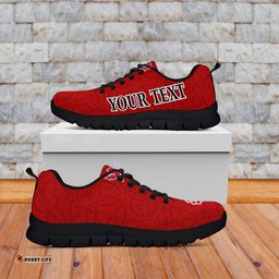 Custom Personalised Wales Football 2022 Come On CYMRU The Red Wall Sneakers