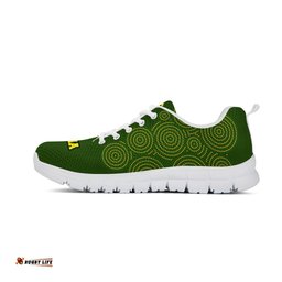 Aboriginal Australian Coat Of Arms Circle Patterns Sneakers