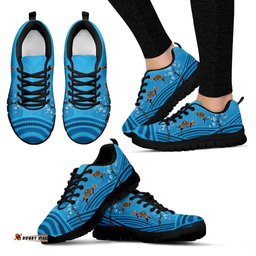 Aboriginal Kangaroo Patterns Wave Indigenous Dot Painting 11 Sneakers