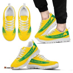 Australian Map Heartbeat National Color Unisex Sneakers