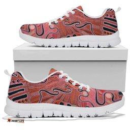 Aboriginal Indigenous Footprint Landscape Sneakers