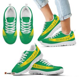 Kangaroo Heartbeat Australia Color Unisex Sneakers