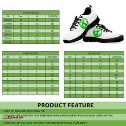 Aboriginal Kangaroo Patterns Boomerang Sneakers