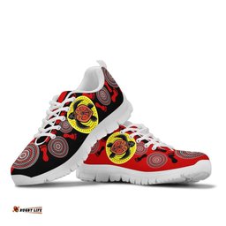 Aboriginal Turtle Footprint Circle Dot Painting Ver 02 Sneakers