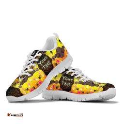 Custom Aboriginal Indigenous Circle Dot Painting Hand Art Sneakers