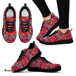 Aboriginal Koala Kangaroo Patterns Bohemian Style Sneakers