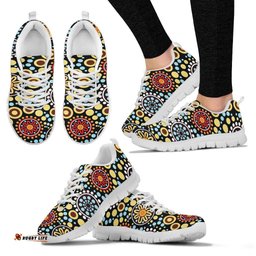 Aboriginal Indigenous Patterns Bohemian Color Art 08 Sneakers