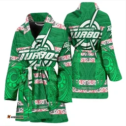Manawatu Turbos Women Bath Robe Maori Vibes A31