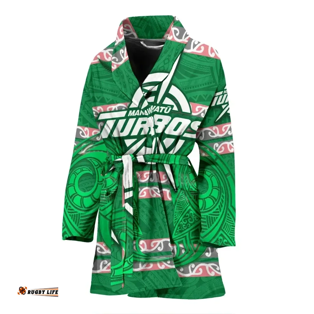 Manawatu Turbos Women Bath Robe Maori Vibes A31