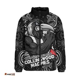Collingwood Spirit Warriors Of The Game Padded Jacket
