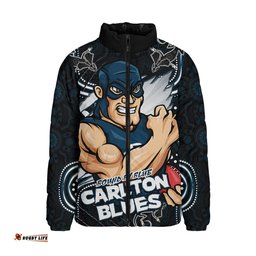 Carlton Spirit Warriors Of The Game Padded Jacket