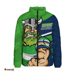 Canberra Raiders Defend The Pride Padded Jacket