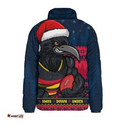 Adelaide Crows Merry Christmas Down Under Footy Power Style Padded Jacket