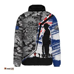 Australia Remembrance Day Heroic Soldier Legacy Padded Jacket