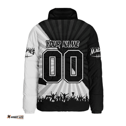 Collingwood Breaking Through Fan Design Padded Jacket