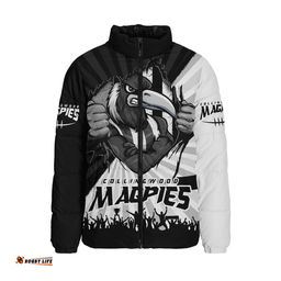 Collingwood Breaking Through Fan Design Padded Jacket