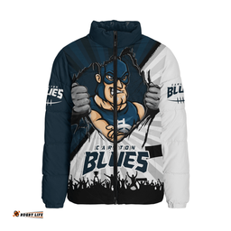 Carlton Breaking Through Fan Design Padded Jacket