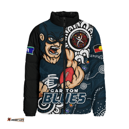 Carlton Power Through Generations NAIDOC Edition Padded Jacket