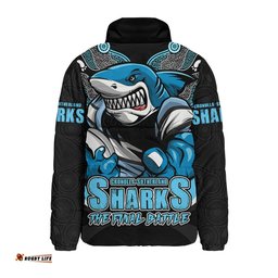 Cronulla Sutherland Sharks Final Clash Battle Edition Padded Jacket