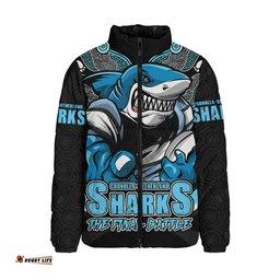 Cronulla Sutherland Sharks Final Clash Battle Edition Padded Jacket