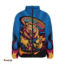 Brisbane Lions Premiership Series Flame Edition Padded Jacket