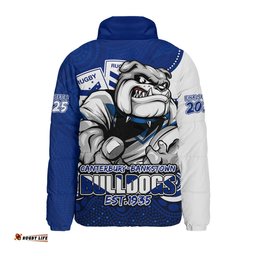 Canterbury Bankstown Bulldogs Battle For Glory Rugby Finals Edition Padded Jacket