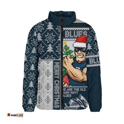 Carlton Merry Christmas Knit Style Festive Spirit Padded Jacket
