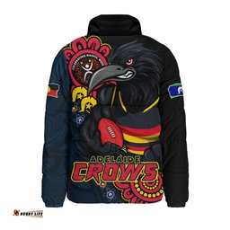 Adelaide Crows Power Through Generations NAIDOC Edition Padded Jacket