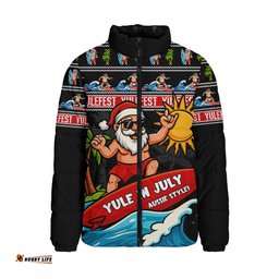 Australia Santa's Yule Wave Ride Padded Jacket