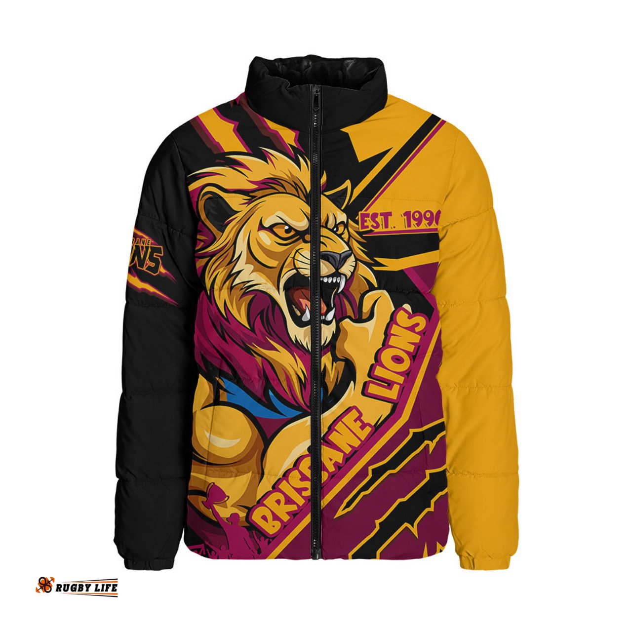 Brisbane Lions Battlefield Glory Gear Padded Jacket