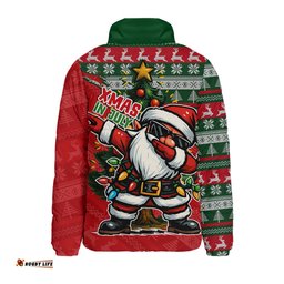Australia Santa Dabs Down Under Xmas In July Edition Padded Jacket