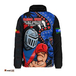 Newcastle Knights NAIDOC Indigenous Warrior Spirit Padded Jacket