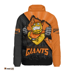 GWS GIANTS Breaking Through Fan Design Padded Jacket