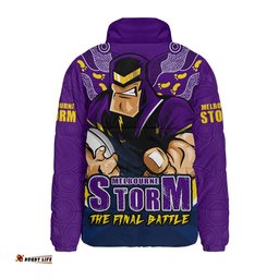 Melbourne Storm Final Clash Battle Edition Padded Jacket