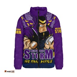 Melbourne Storm Final Clash Battle Edition Padded Jacket