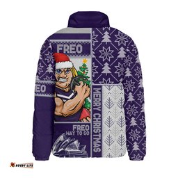 Fremantle Merry Christmas Knit Style Festive Spirit Padded Jacket
