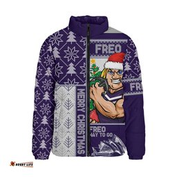 Fremantle Merry Christmas Knit Style Festive Spirit Padded Jacket