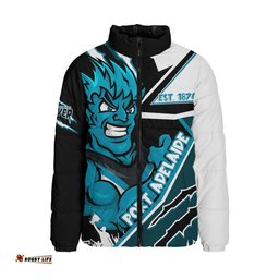 Port Adelaide Battlefield Glory Gear Padded Jacket