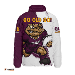 Queensland Maroons Battleborn Maroons Padded Jacket